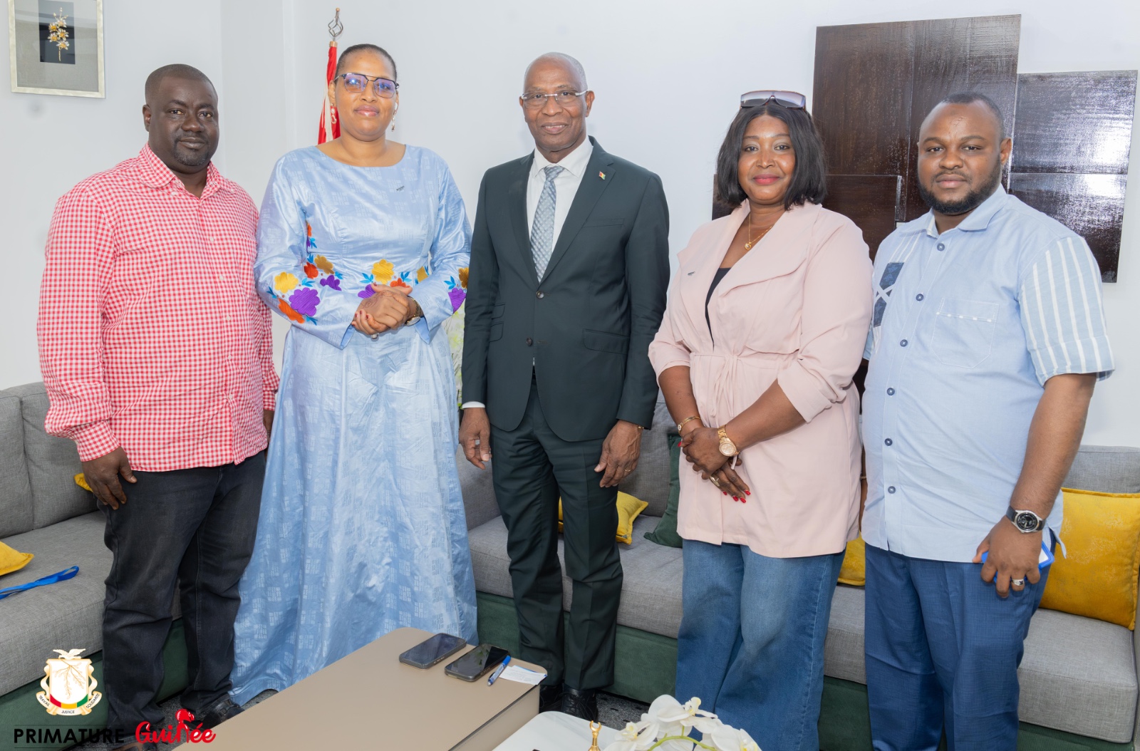 Rencontre avec Le PM Bah OURY 